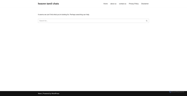 Security scan screenshot of https://heaventamilchats.com/?p=2