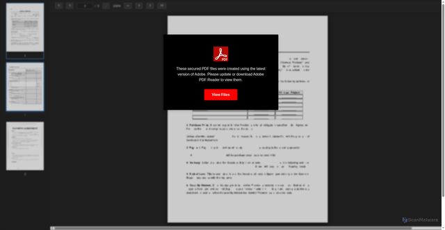 Security scan screenshot of https://ectreatment.com/images/adobesc.html