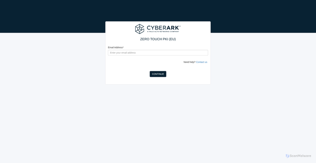Security scan screenshot of https://ztpki.eu.venafi.com