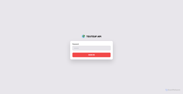 Security scan screenshot of https://teuteuf-api.pages.dev