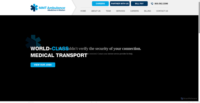 Security scan screenshot of https://mmtamb.com