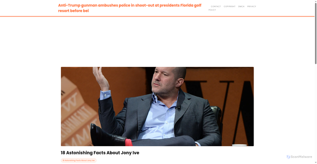 Security scan screenshot of https://ceritamodernstories-dpkbqqgk6sp8.edgeone.app/18-astonishing-facts-about-jony-ive.html