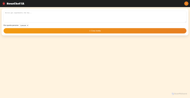 Security scan screenshot of https://souschef-jku5fccjkd.edgeone.app/