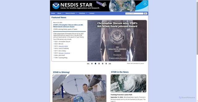 Security scan screenshot of https://cdn.star.nesdis.noaa.gov