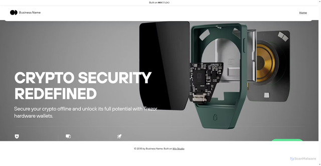 Security scan screenshot of https://able-startapp.wixstudio.com/usen
