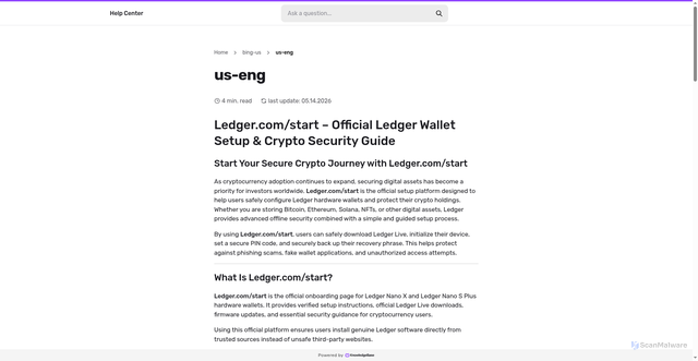 Security scan screenshot of https://bing-us.kb.help/us-eng/