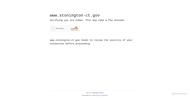 Security scan screenshot of https://www.stonington-ct.gov/