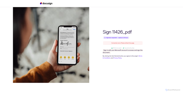 Security scan screenshot of https://doc-sig.github.io/mx/
