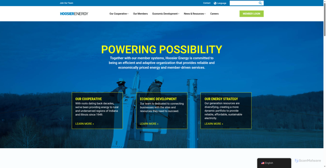 Security scan screenshot of https://hepn.com
