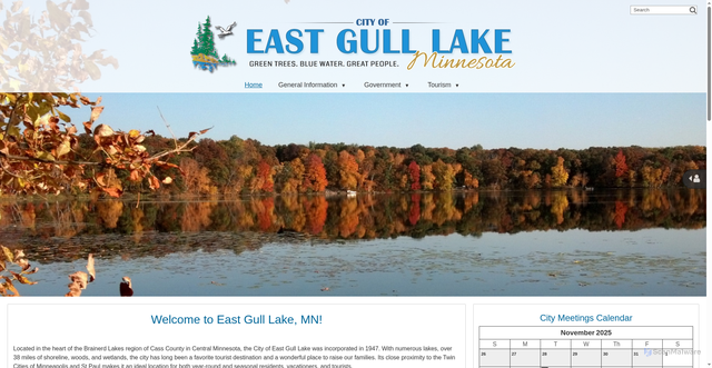 Security scan screenshot of https://eastgulllake.gov/