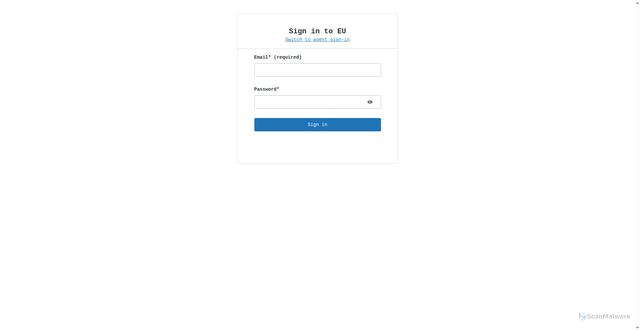 Security scan screenshot of eggsunlimited.zendesk.com