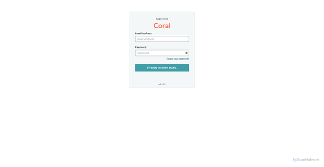 Security scan screenshot of https://ft.coral.coralproject.net
