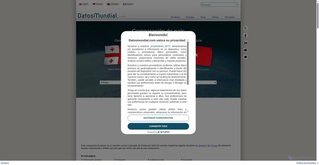 Security scan screenshot of https://www.datosmundial.com/comparacion-pais.php?country1=GEO&country2=TUR