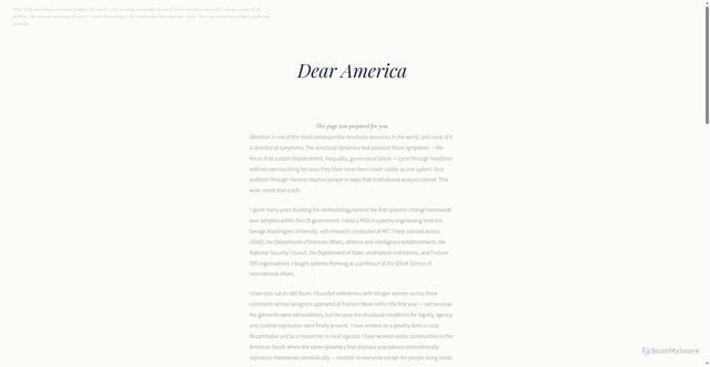 Security scan screenshot of https://syschgapp-nyqu3irl1e.edgeone.app/americaf-land.html
