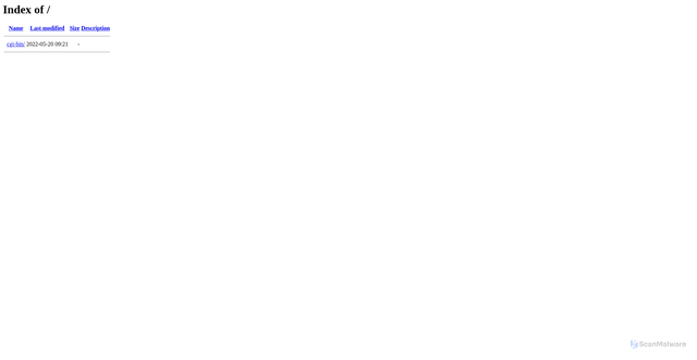 Security scan screenshot of https://cameroncopa.gov/