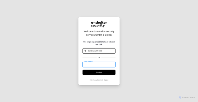 Security scan screenshot of https://e-shelter-security.app.personio.com