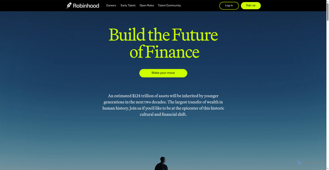 Security scan screenshot of https://careers.robinhood.com/