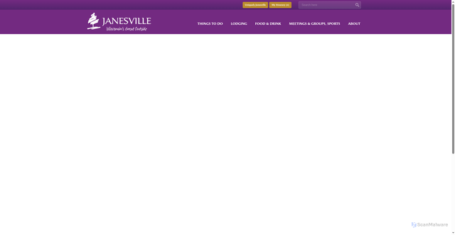 Security scan screenshot of https://www.janesvillecvb.com/events/details/37571/Star_Spangled_Saturday