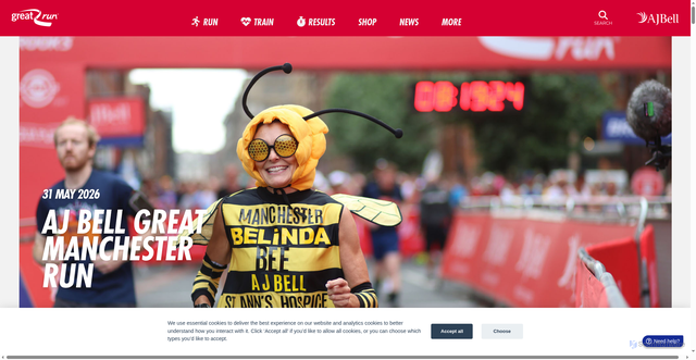 Security scan screenshot of https://www.greatrun.org/events/great-manchester-run/