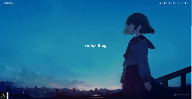 Security scan screenshot of https://hexo-butterfly-0cwe213n48.edgeone.app/