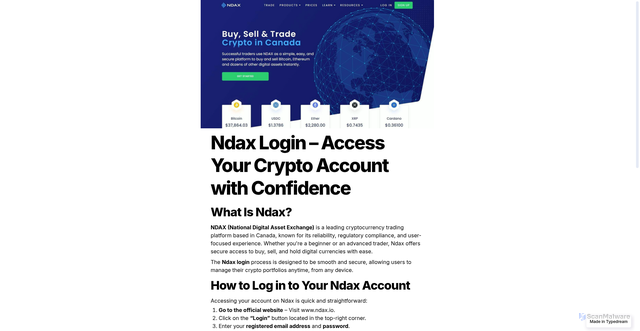 Security scan screenshot of https://portal-auth-io-ndx.typedream.app/