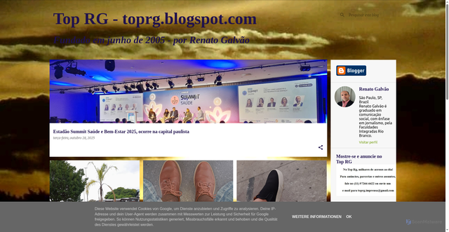 Security scan screenshot of https://brs024-313114278077.southamerica-east1.run.app/