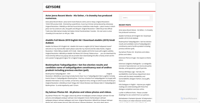 Security scan screenshot of https://resoyek.pages.dev/