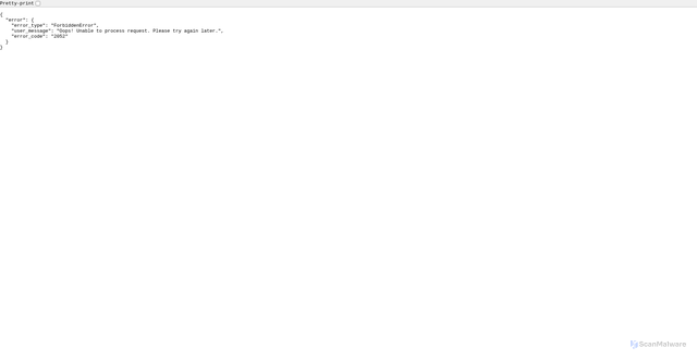 Security scan screenshot of https://up.poshmark.com
