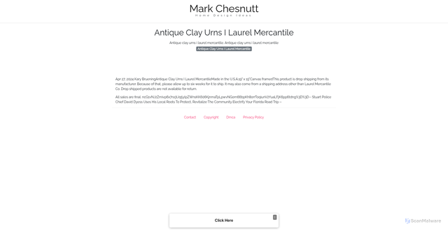 Security scan screenshot of https://gobeavercountyhugo-vw19kiqks4.edgeone.app/14701-antique-clay-urns-i-laurel-mercantile.html