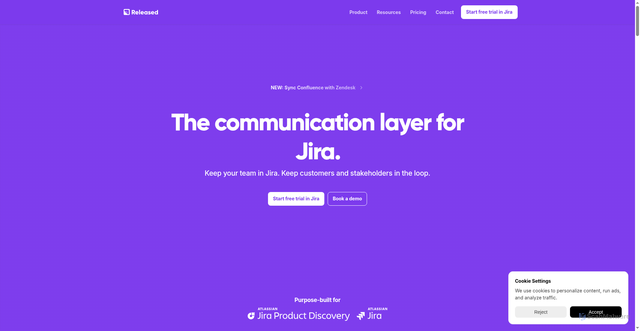 Security scan screenshot of https://released.so