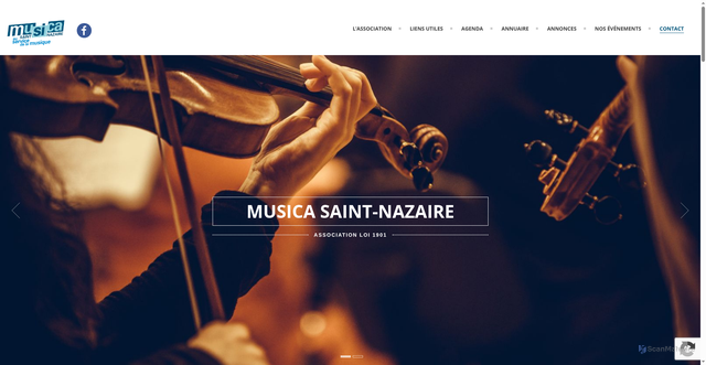 Security scan screenshot of https://musica-stnazaire.com