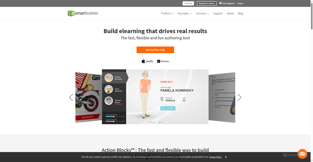 Security scan screenshot of https://smartbuilder.com