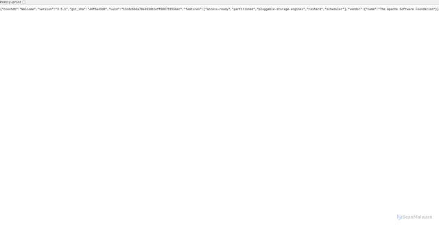 Security scan screenshot of https://95d801e4-d7dc-46ac-a48e-c5de41064b57.edge-datasync.ncr.com