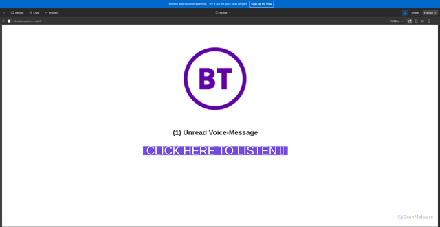 Security scan screenshot of https://preview.webflow.com/preview/ghost-64b11c?utm_medium=preview_link&utm_source=designer&utm_content=ghost-64b11c&preview=2ed0137560b311b54d9800458c0a97d2&workflow=preview