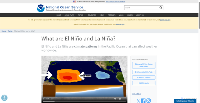 Security scan screenshot of https://oceanservice.noaa.gov/facts/ninonina.html
