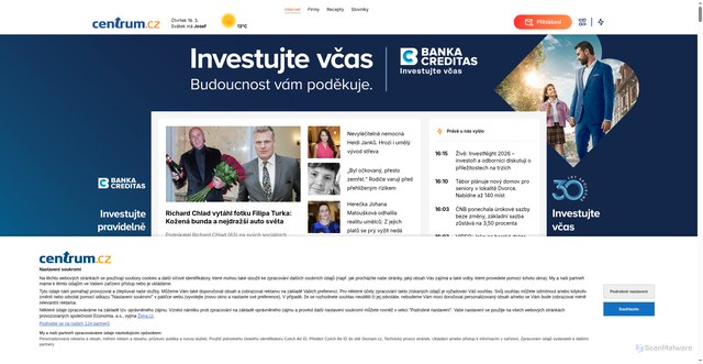 Security scan screenshot of https://i0.cz