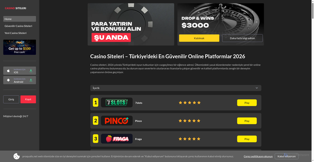 Security scan screenshot of https://proqualis.net