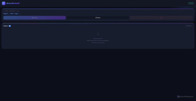 Security scan screenshot of https://cadmailnew-oxhzm2yr4k.edgeone.app/