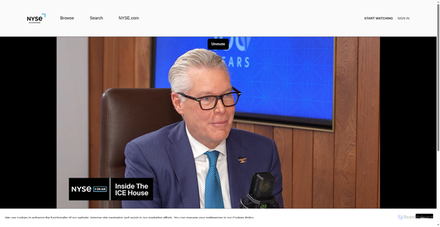 Security scan screenshot of https://tv.nyse.com/videos/delta-ceo-ed-bastian-on-100-years-expanding-horizons-personalizing-journeys