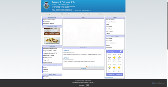 Security scan screenshot of https://www.halleyweb.com/c068032/hh/index.php