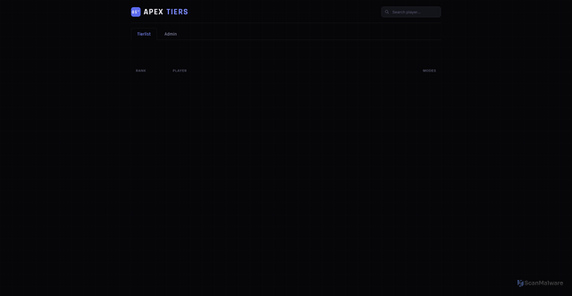 Security scan screenshot of https://apextiers-8735j2u5sl.edgeone.app/
