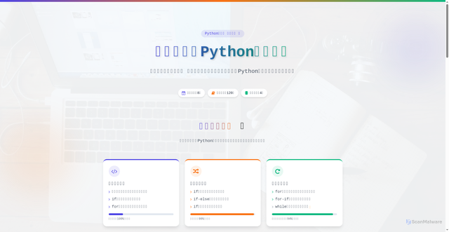 Security scan screenshot of https://test1stu-3ccwn1e0sl.edgeone.app/48756724%E7%BB%83%E5%AD%90%E6%BE%8DPython%E5%AD%A6%E4%B9%A0%E6%8A%A5%E5%91%8A.html