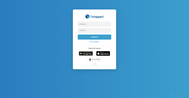 Security scan screenshot of https://milrapport.nu