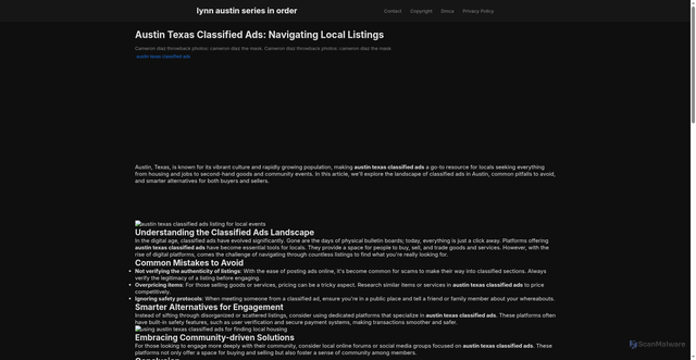 Security scan screenshot of https://rantautrendhub-dpvxrf54kad0.edgeone.app/austin-texas-classified-ads.html