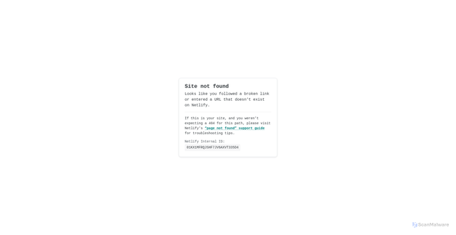 Security scan screenshot of https://outceb.netlify.app/