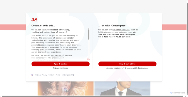 Security scan screenshot of https://mexico.as.com/tikitakas/la-inesperada-colaboracion-de-taylor-swift-y-luis-miguel-n/