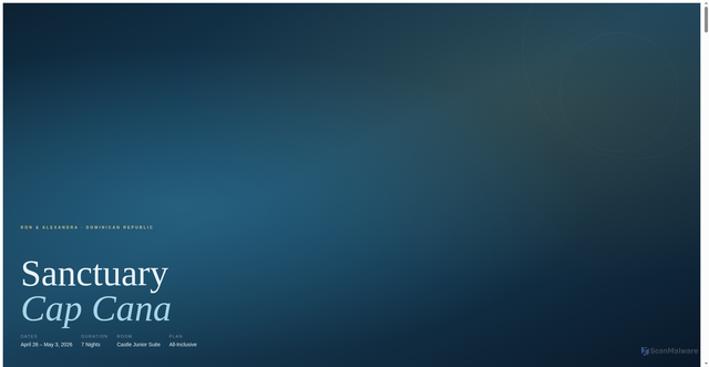 Security scan screenshot of https://puntacana-ron-alex-ipe77l35rq.edgeone.app/