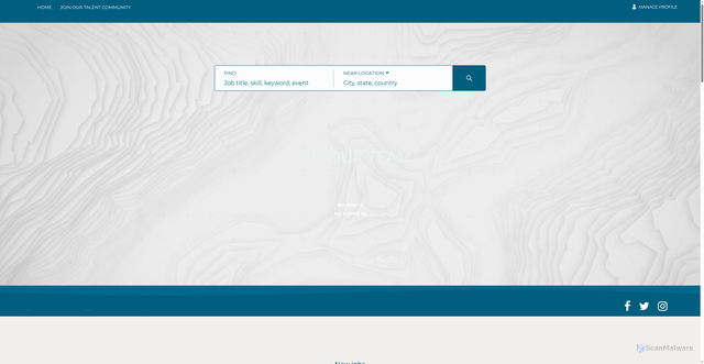 Security scan screenshot of https://fa-ewye-saasfaprod1.fa.ocs.oraclecloud.com/hcmUI/CandidateExperience/en/sites/CX_7001