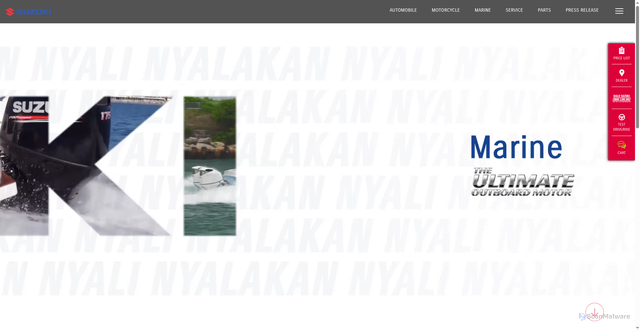 Security scan screenshot of https://suzukicdn.com