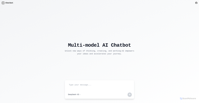 Security scan screenshot of https://ai-chatbot-starter-wn0z7vjbu9.edgeone.app/